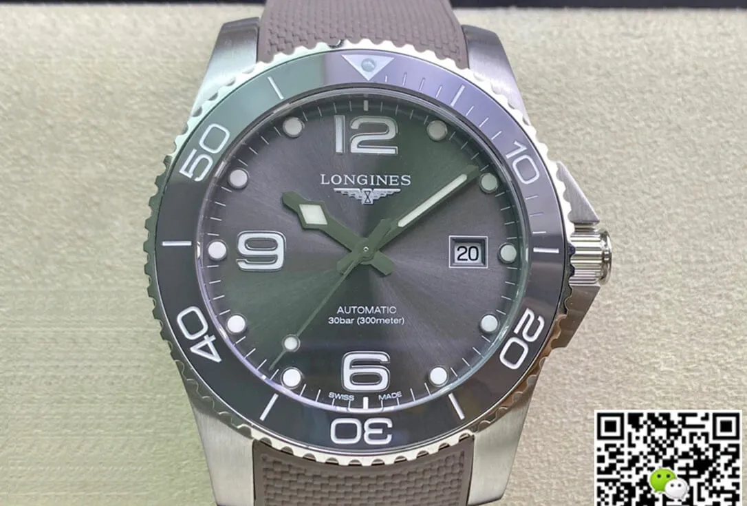 Longines Concas L3.781.4.76.9 ZF Factory 1:1 Best Edition Replica Watch Gray Strap